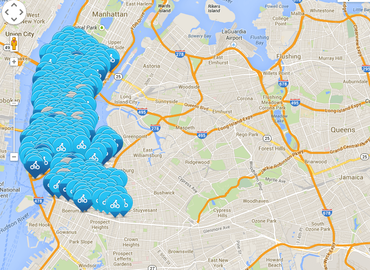 citibike map