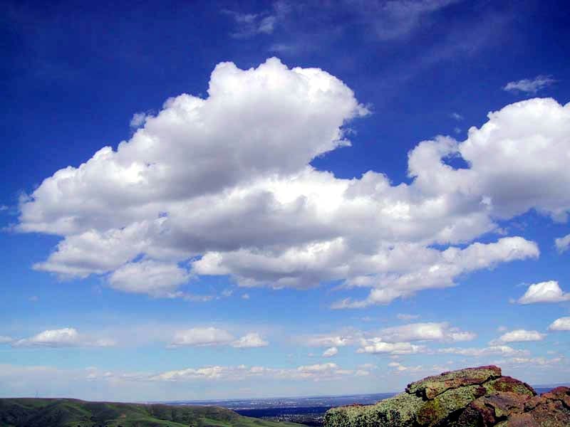 cumulus clouds