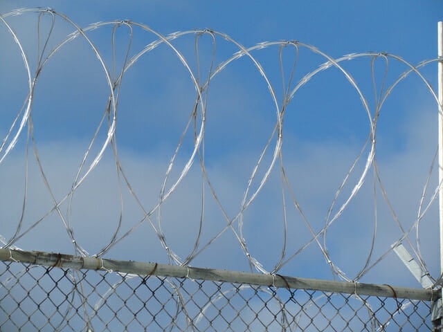 prison fence