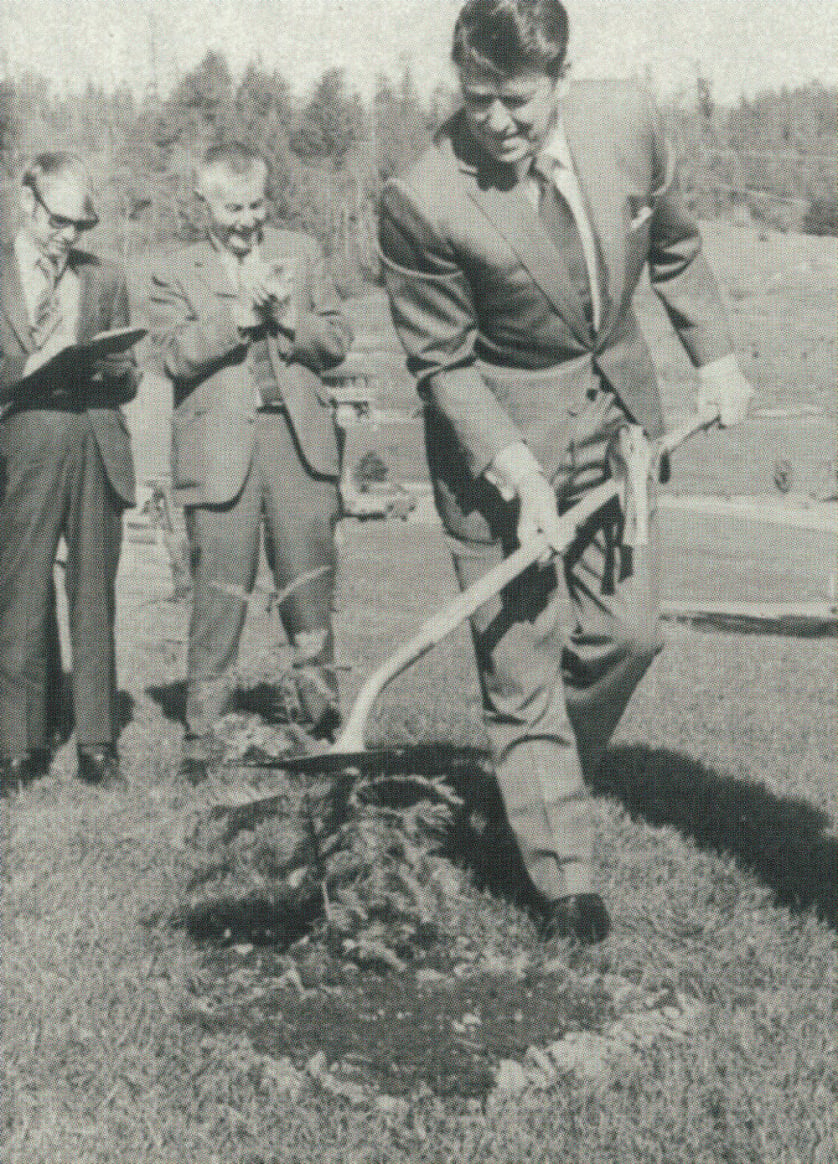 Ronald Reagan, burying a nation’s hopes.