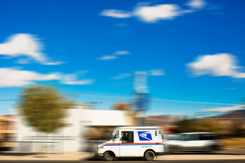 mail truck