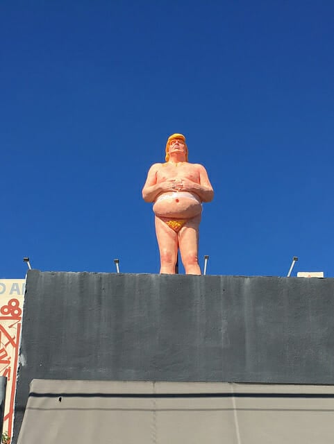 Statue of Donald Trump