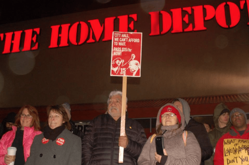 Home Depot Strike