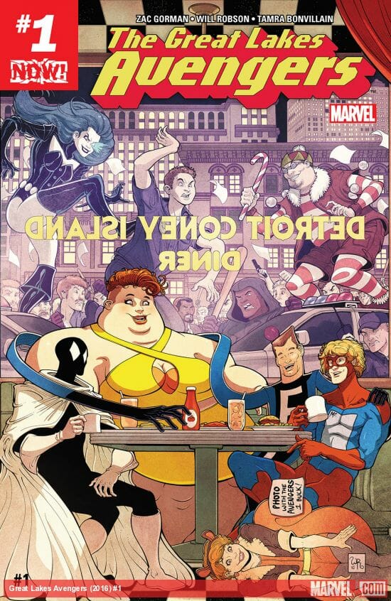 Great Lakes Avengers #1 Cover